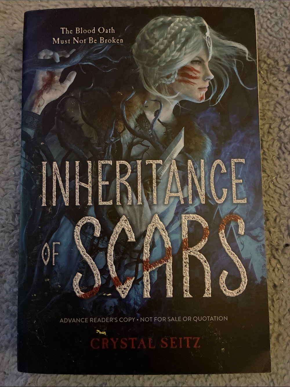 Inheritance of Scars by Crystal Seitz — Dark Fantasy Hardcover
